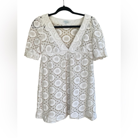 Shoshanna Tops - Shoshanna Cream Lace Blouse